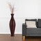 Modern Bamboo Floor Vase - Decorative 43-inch Vase for Living Room, Dining Room, or Entryway - Versatile Floral Display - Fill with Dried Branches or Flowers - Contemporary Tall Vase - Unique Bamboo Design